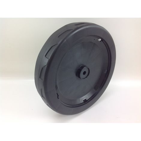 Ruota colore nero Ø250 GGP per rasaerba tagliaerba tosaerba 322686105/0