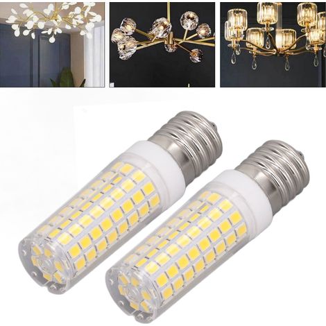 Ampoule LED céramique E17 (culot maïs), 102 LED, 10 W, dimmable, AC100-120V (1/5)