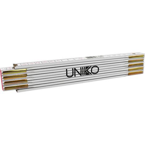DOPPIO METRO 'UNIKO' colore bianco 10 PZ