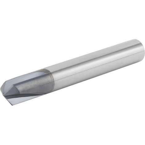 Foret à chanfreiner à 3 dents en acier au tungstène, 120°, fraise à chanfreiner CNC, diamètre 8 x 120° x longueur 60 mm (1/5)