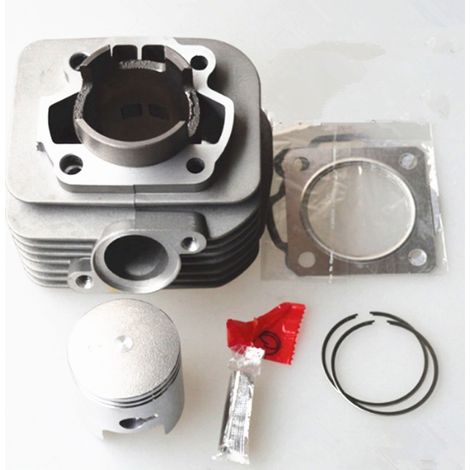 Kit Cylindre Complet pour Scooter 2 Temps Suzuki - Compatible AG100 V100 GS100 - Cylindre, Piston, Segments et Pièces Moteur (1/5)