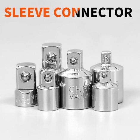 Steckschlüssel 6-tlg Satz Adapter Nuss Set 1/4 3/8 1/2 auf 3/4 Zoll Werkzeug (1/5)
