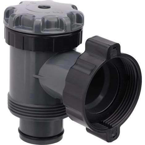 Soupape Plongeur Remplacement pour Piscine Compatible avec, Pièce Rechange Soupape en ABS Noir Compatible avec Pompes Filtrantes 1500/2500/4000 GPH (1/5)