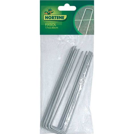Clips (lote de 10) Fixsol Metal 17x3,50cm (1/2)