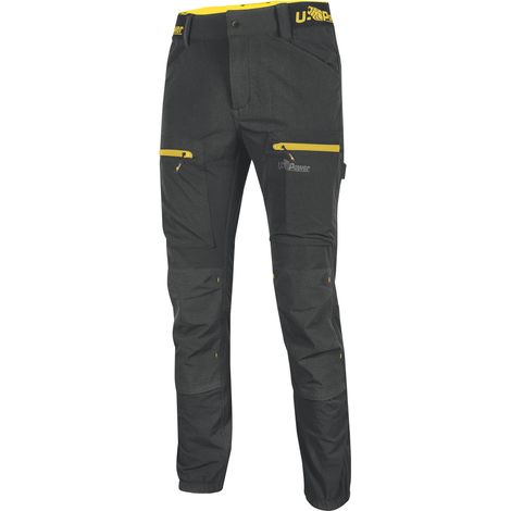 U-Power PANTALONE HORIZON Col. Nero Mis. XXL