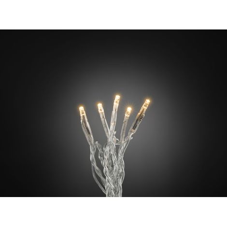 Konstsmide LED Microlichterkette 50 LED, bernstein Lichterketten (1/2)