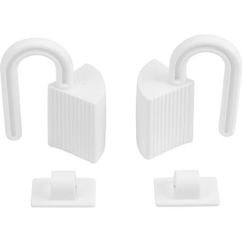 Lot de 2 protège-doigts en plastique pour enfants, sécurité anti-pincement pour portes, arrêt de protection pour mains. (1/5)