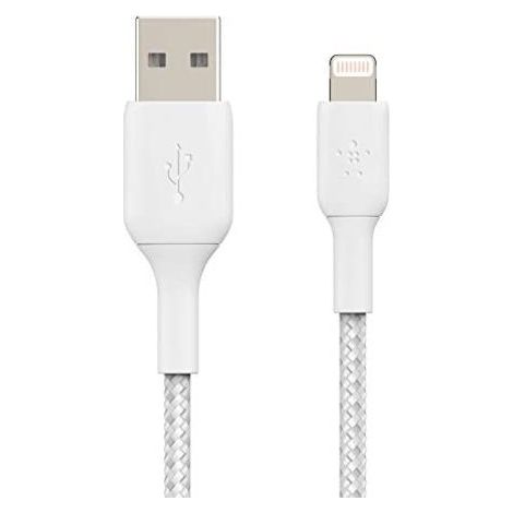 Câbles - USB & Thunderbolt BELKIN Câble tressé Lightning USBA 0.15m (1/5)