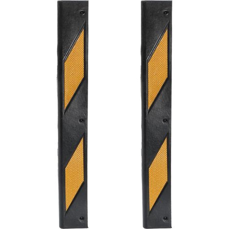 Protections d'angle réfléchissantes en caoutchouc noir Amosfun pour mu (1/5)