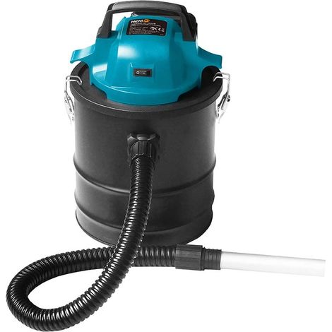 NEWTON Aspiracenere 15 lt, cordless 18v, funzione soffiante, batteria non inclusa