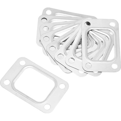 10 Joints d'admission turbo inox pour collecteur d'échappement, bride turbine remplacement Garrett T25 T28 GT25 GT28 (1/5)