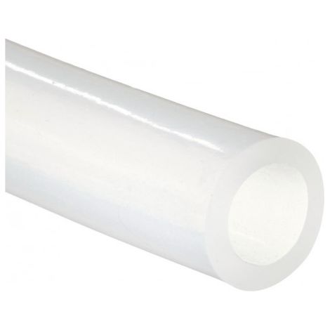 Tuyau silicone transparent FDA 14x2mm 25m