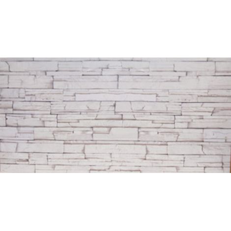 1PZ PANNELLO DECORATIVO CM 50X100 DISEGNO PIETRA SPESSORE 3 MM