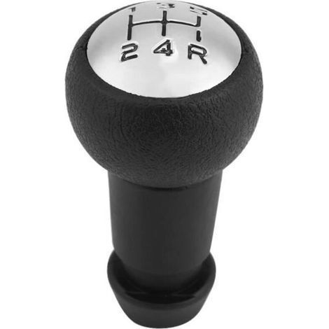 Pomello del cambio - Peugeot - 5 marce - PVC di alta qualità - Resistente al calore - Nero (1/4)