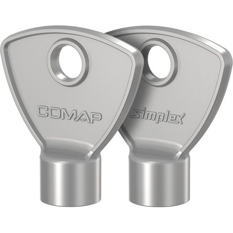 Flamco Llave de purga Metal verz. 4-Kant 5mm, F11202