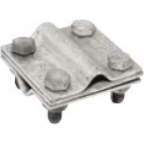 Sati morsetto a croce per tondo tipo zf/leggero 3110501
