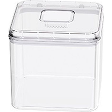 Luftdichter, insektensicherer Reisbehälter mit Klappdeckel – Robuste Kunststoff-Aufbewahrungsbox für die Familienküche, 7,5 kg Fassungsvermögen (Weiß) (1/5)