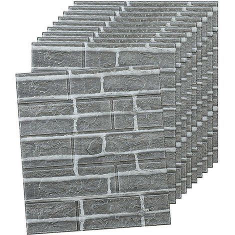 Papier peint brique 3D, panneaux muraux en mousse imitation brique, pour chambre à coucher (1/4)