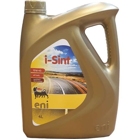 Eni Olio Motore i-Sint 10W-40 - 4L - per Auto Benzina e Diesel (1/3)