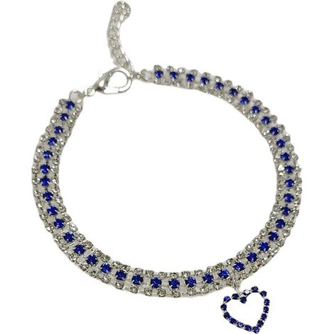Collier Pour Chien - Alliage De Zinc Avec Strass - Chaîne Rose Gold - Pour Petit Chien Et Chat - 1 Pièce (1/5)