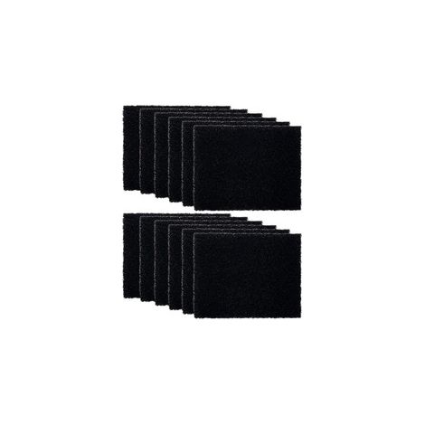 12 filtres anti‑odeurs pour Home Zone Living CleanAura – Neutralisent les mauvaises odeurs – Idéal pour poubelle et composteur de cuisine