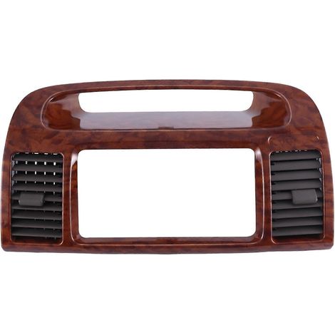 Kit Fascia Auto Stéréo pour BMW Série 5 2002-2006, Panneau Radio Noir, Garniture Tableau de Bord, Compatible Moteur E60, Ensemble de Montage (1/5)