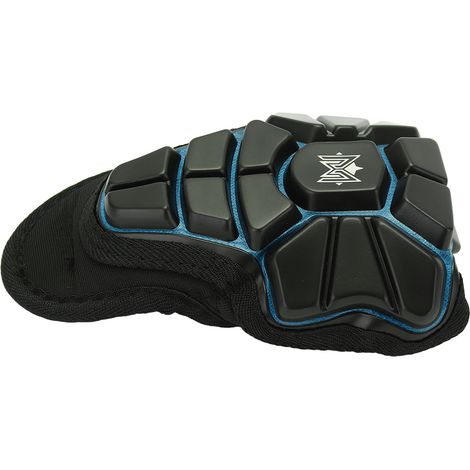 Coque de protection MEROCA pour enfants, protection de poitrine anti-collision pour trottinette, noir et bleu (1/5)