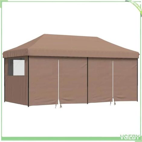 Tente de réception pliable - FAFEICY - 4004956 - 4 parois latérales - Toit Oxford PVC - Cadre acier (1/5)