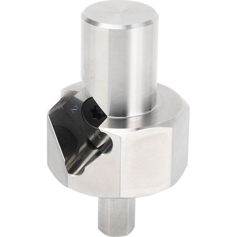 Outil d'ébavurage pour trous de chien 9mm queue hexagonale lame alliage T10 acier inoxydable chanfreinage trous 20mm (1/5)