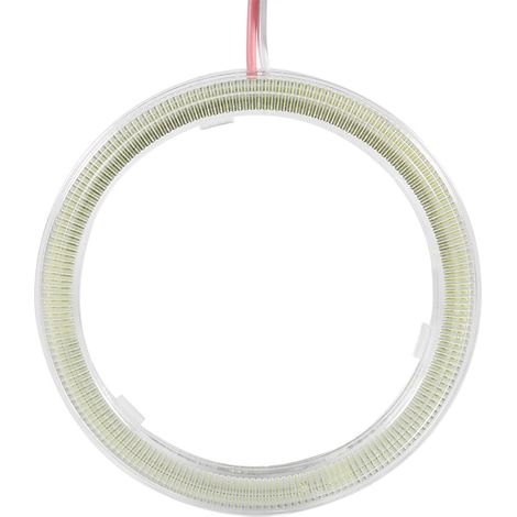 Paar Halo-Ringe, COB-LED-Angel-Eye-Tagfahrlichter für Motorrad/Auto, 60 mm (1/5)