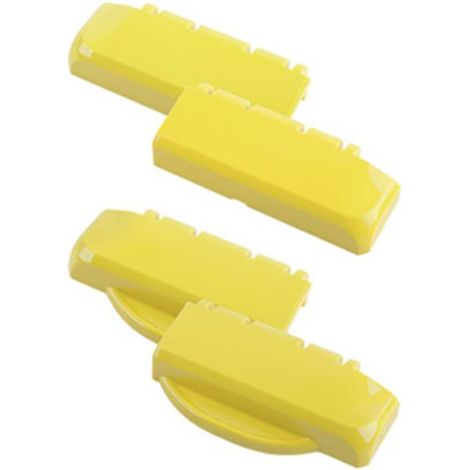 Bopla B SC HB PC-V0-1023 Scharnierverschluss Cerniera Policarbonato Giallo traffico (L x L x A) 100 x 27 x 48.3 mm 1 pz