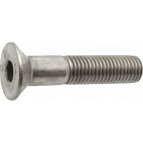 15 Vis métaux tête fraisée hexagonale creuse Inox A2 DIN7991 - diamètre 10,0 mm - Longueur 80 mm mm - Diamètre 10 mm