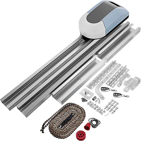 Motorisation Portail de Garage Automatique Code Roulant 1000 N Complet pour Porte Basculante 200W max Portail Électrique a Vérin Code Roulant pour Portes Sectionnelles et Portes Basculantes (1/5)