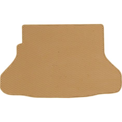 Honda Insight II Liftback (2009–2013) EVA-Kofferraummatte Wabenmuster – Beige (1/5)