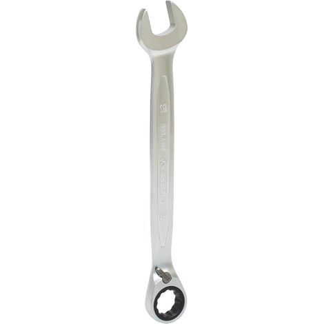 Kstools – Clé mixte à cliquet réversible 19 mm – Mécanisme 72 dents – Angle de retour 5° – Accès dans espaces confinés – Acier chrome vanadium (1/5)