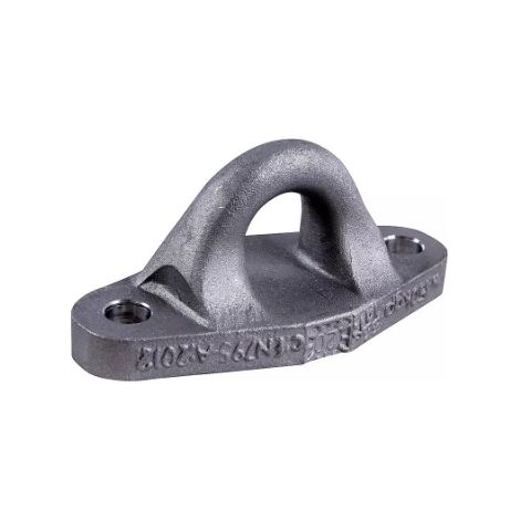 FP – Point d'ancrage antichute aluminium M12 – Fixation vis 100 mm – Structure légère et robuste – Sécurité certifiée TRACTEL (1/2)