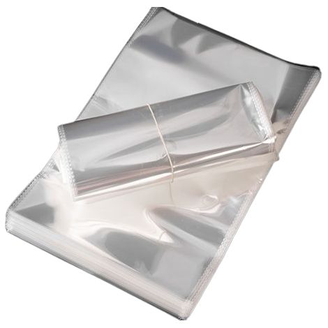 Sac À Pain Réutilisable - Sac En Polyéthylène Basse Densité Transparent Avec Cordon Torsadé Doré - Pour Baguettes Et Pains Maison - 100 Pièces