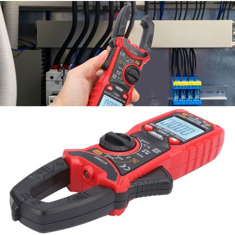 HT206D AC/DC 600V Digitales Stromzangenmessgerät, Hochpräzisions-Stromzangenmessgerät, Multimeter, Amperemeter, Stromzangenmessgerät für elektrische Reparaturen (1/5)