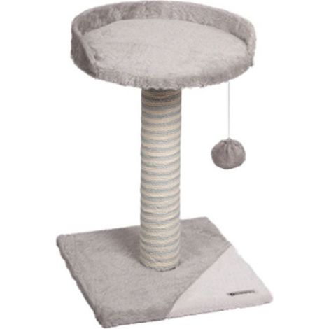 Arbre a chat Clark, 30 x 30 x Hauteur 45 cm, couleur gris - animallparadise (1/5)