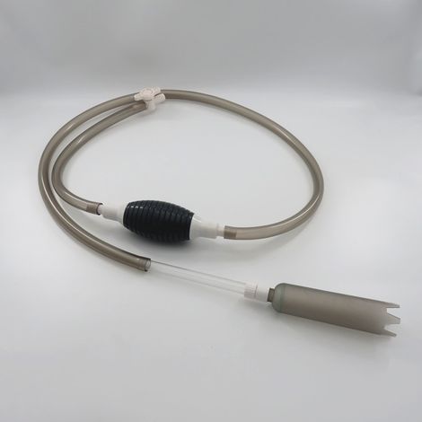Changeur d'eau pour aquarium, siphon, tuyau de siphon, nettoyeur de gravier pour poissons, nettoyeur de déchets, tuyau de nettoyage pour aquarium par siphon