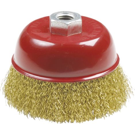 AMIG Brosse coupée 35210 100 x 0,3 x 28 mm Fil Laitonné (1/5)