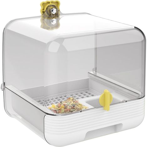 Bain d'Oiseau pour Perruche Mangeoire Amovible pour (1/5)