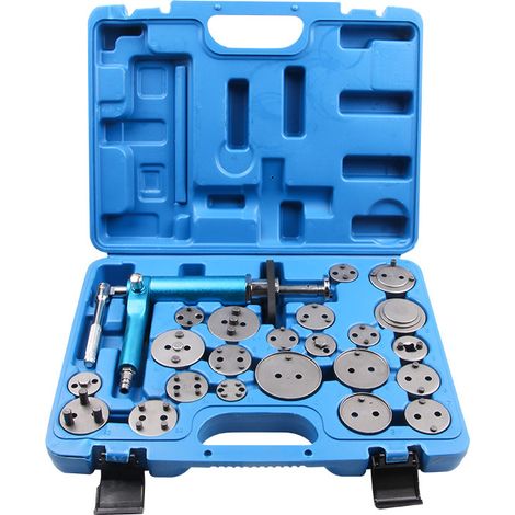 Jeu Repousse piston de frein pneumatique droite et gauche Outils universels coupelles pour étrier de frein 23 pcs