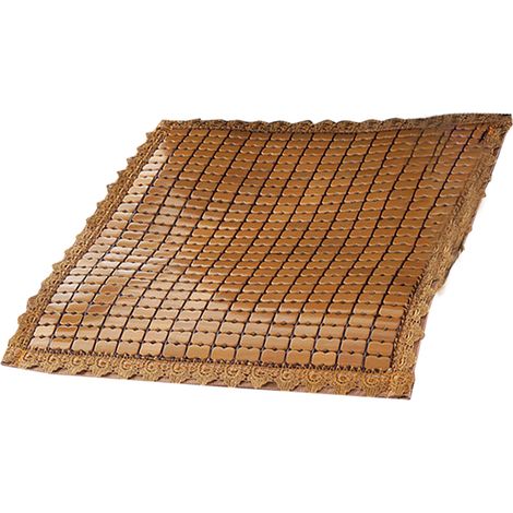 Coussin de siège en bambou, coussin d'été pour chaise longue, coussin de siège auto, respirant et antidérapant (1/5)