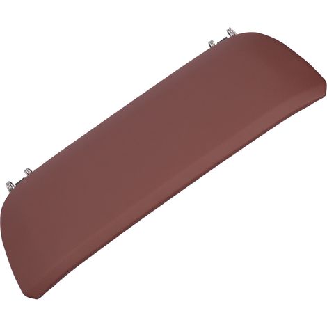 Rücksitzbezug aus Kunstleder für 5er BMW 7er F07 F10 F11 F18 F01 Braun Rot (1/5)