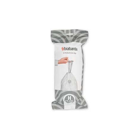 Brabantia PerfectFit Afvalzak Code H 50-60L 20 Pièces (1/3)