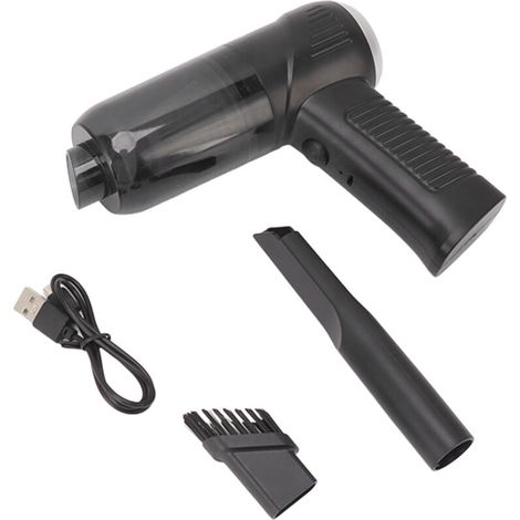 Mini-Handstaubsauger, kabelloser Autostaubsauger, Druckluftstaubsauger zur Reinigung von Computertastaturen, mit eingebautem Akku (1/4)