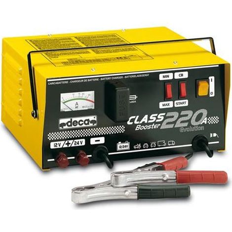 CARICABATTERIA 'CLASS BOOSTER 220A' Tensione di carica 12/24 (1/2)