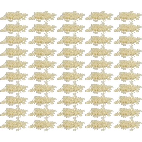 Élastique dentaire/ruban/nœud de toilettage pour animaux de compagnie de 6,5 oz, 5000 pièces, 1/4 pouce. (1/5)