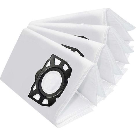 Convient aux aspirateurs Karcher WD4/WD5/MV4/MV5 avec filtre HEPA Easy Filter et sac à poussière non tissé (1/5)